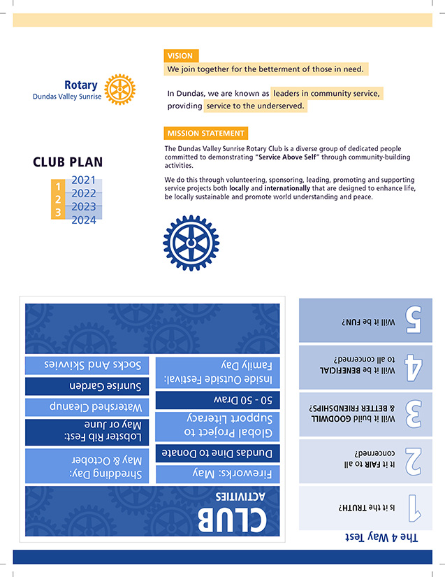 Rotary Brochure Side A